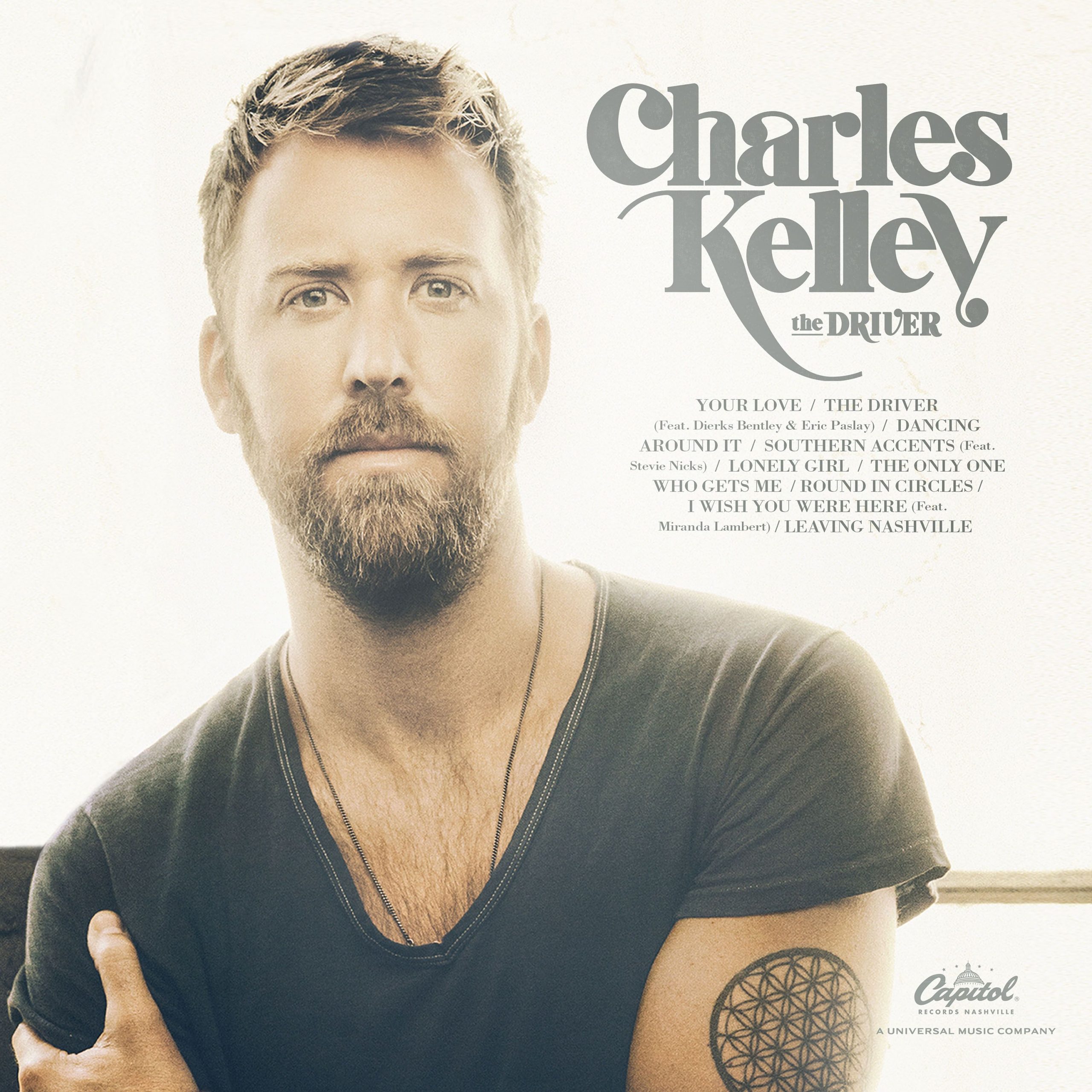 CHARLES KELLEY SETS RELEASE DATE FOR FIRST-EVER SOLO ALBUM, THE DRIVER