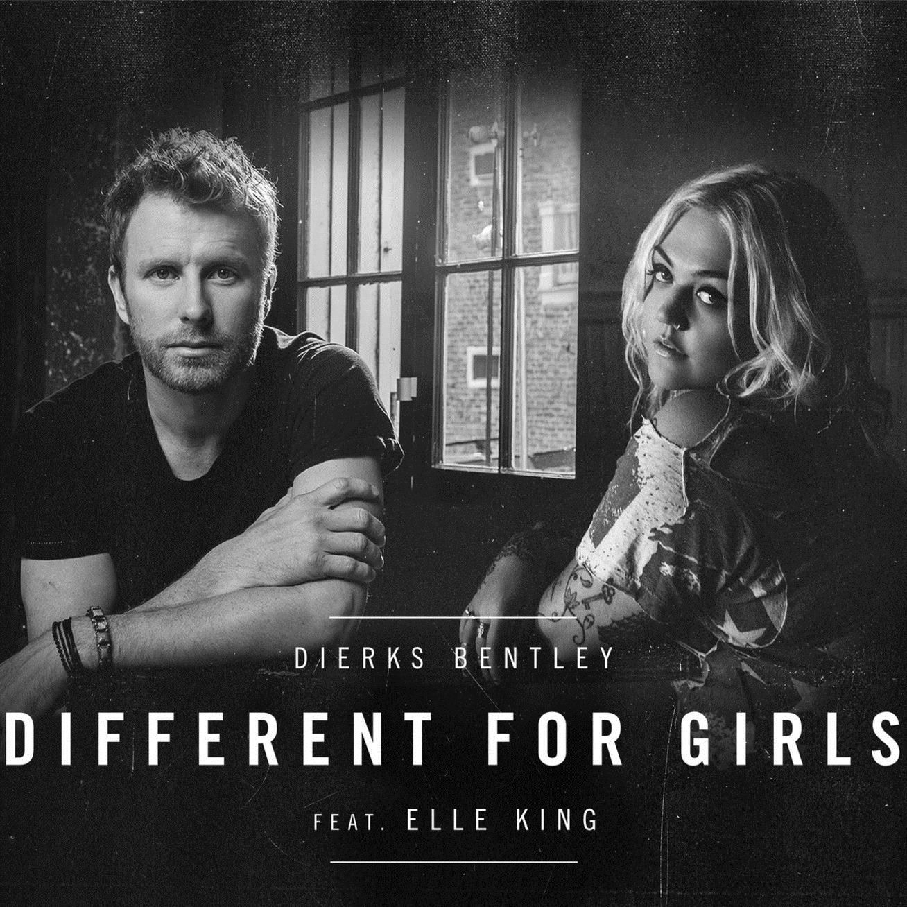 DIERKS BENTLEY REVEALS A NEW LAYER OF RELATIONSHIP ALBUM BLACK  WITH THE RELEASE OF “DIFFERENT FOR GIRLS” FEATURING ELLE KING