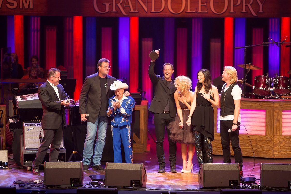 LITTLE BIG TOWN INDUCTED AS NEWEST MEMBER  OF THE GRAND OLE OPRY