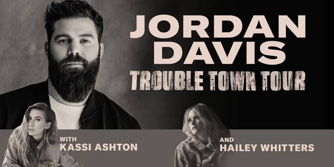 JORDAN DAVIS REVEALS PLANS FOR HEADLINING “TROUBLE TOWN” TOUR