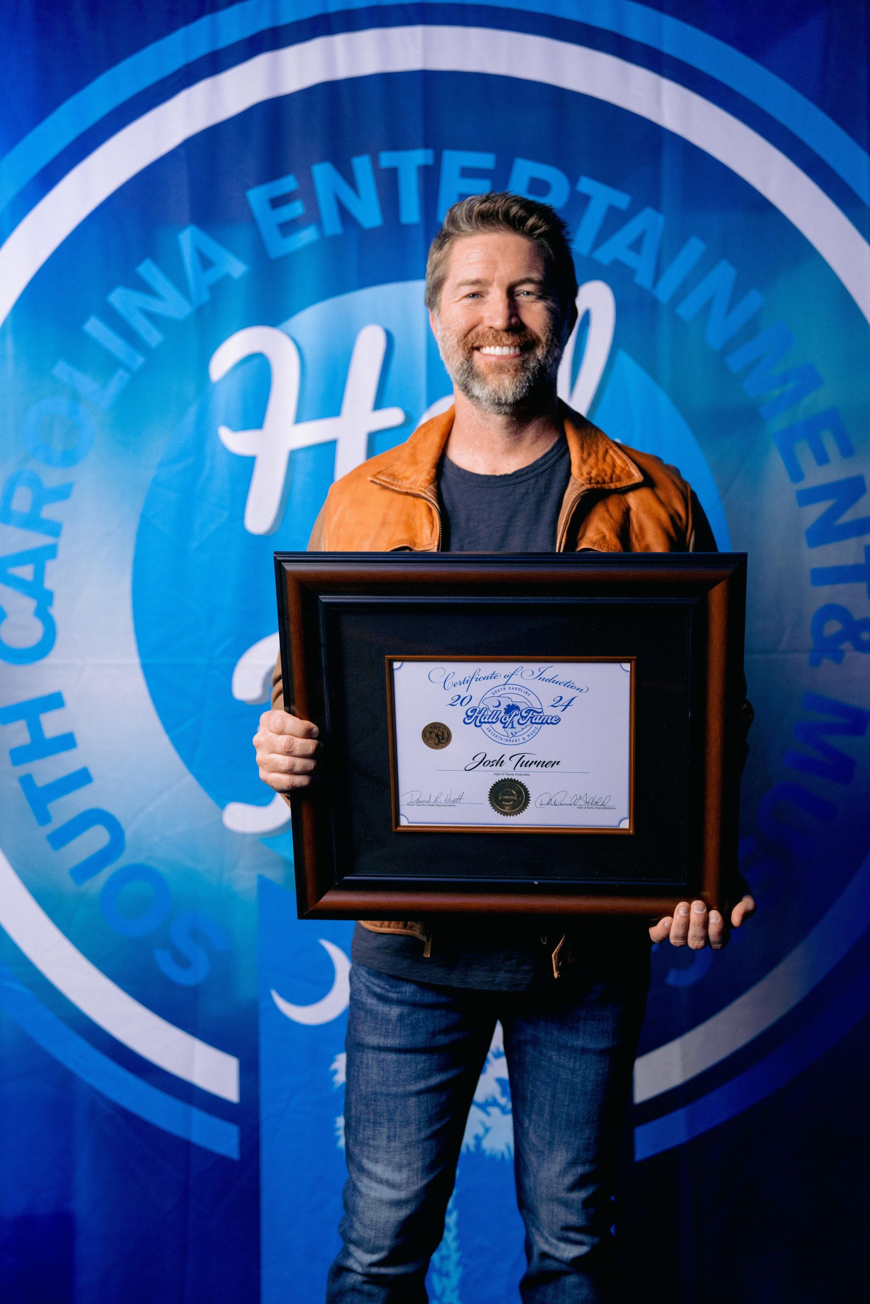 JOSH TURNER INDUCTED INTO THE SOUTH CAROLINA ENTERTAINMENT AND MUSIC HALL OF FAME