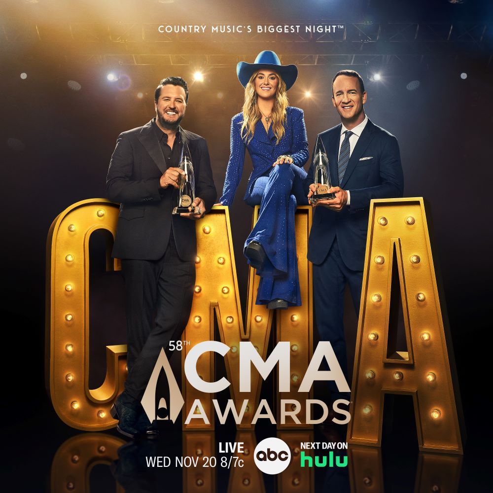 Luke Bryan Returns as CMA Awards Host with Peyton Manning & Lainey Wilson