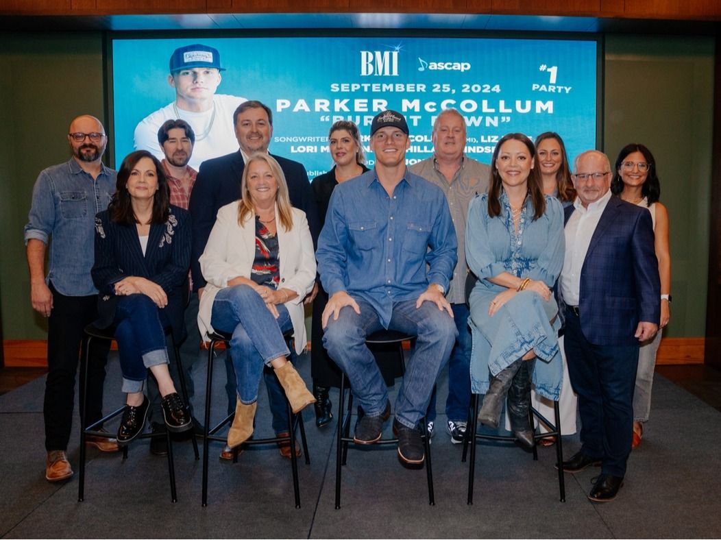 BMI’S PARKER MCCOLLUM CELEBRATES 4TH CONSECUTIVE CHART TOPPER “BURN IT DOWN” WITH NO. ONE PARTY