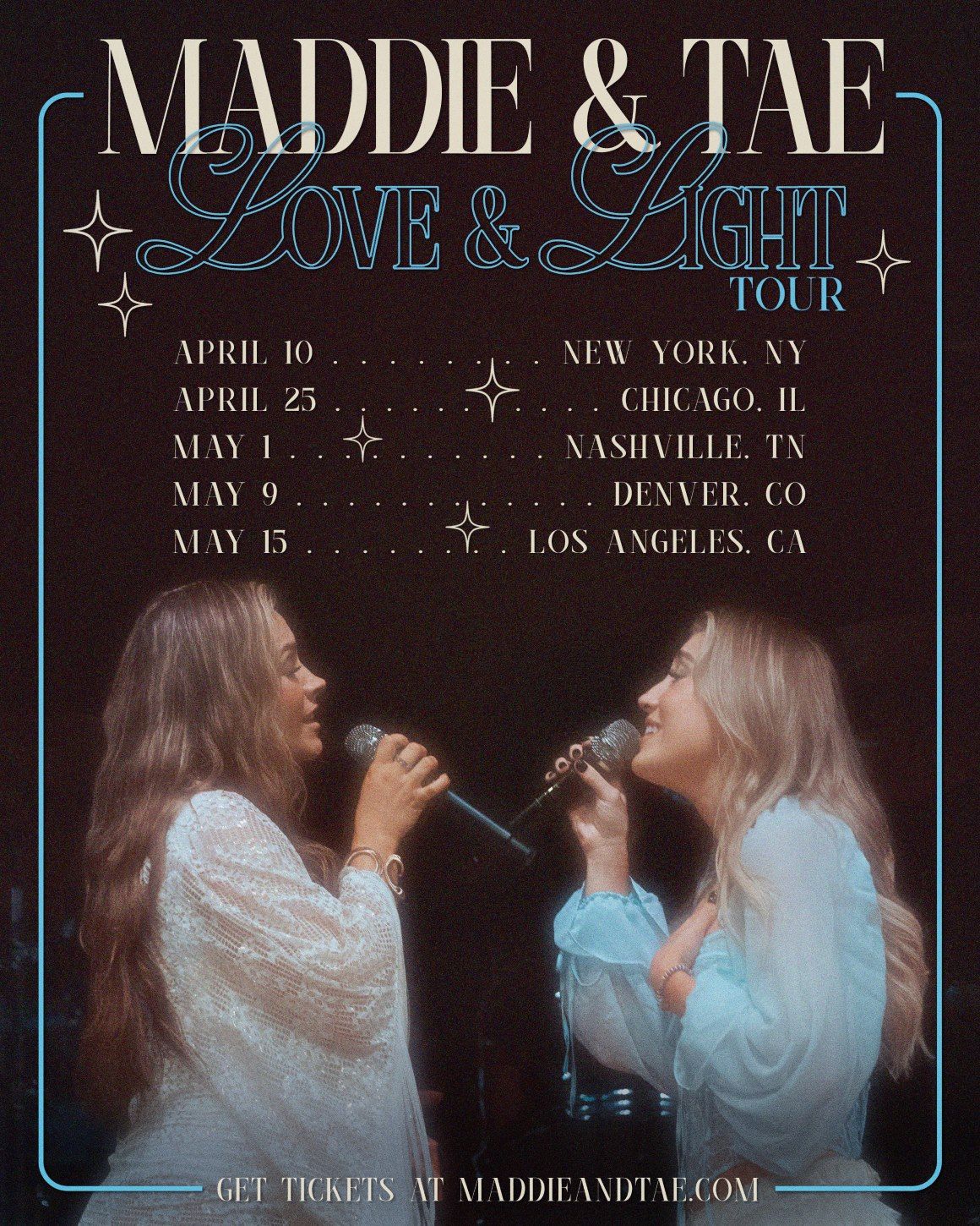 Maddie & Tae Announce Love & Light Tour for Spring 2025