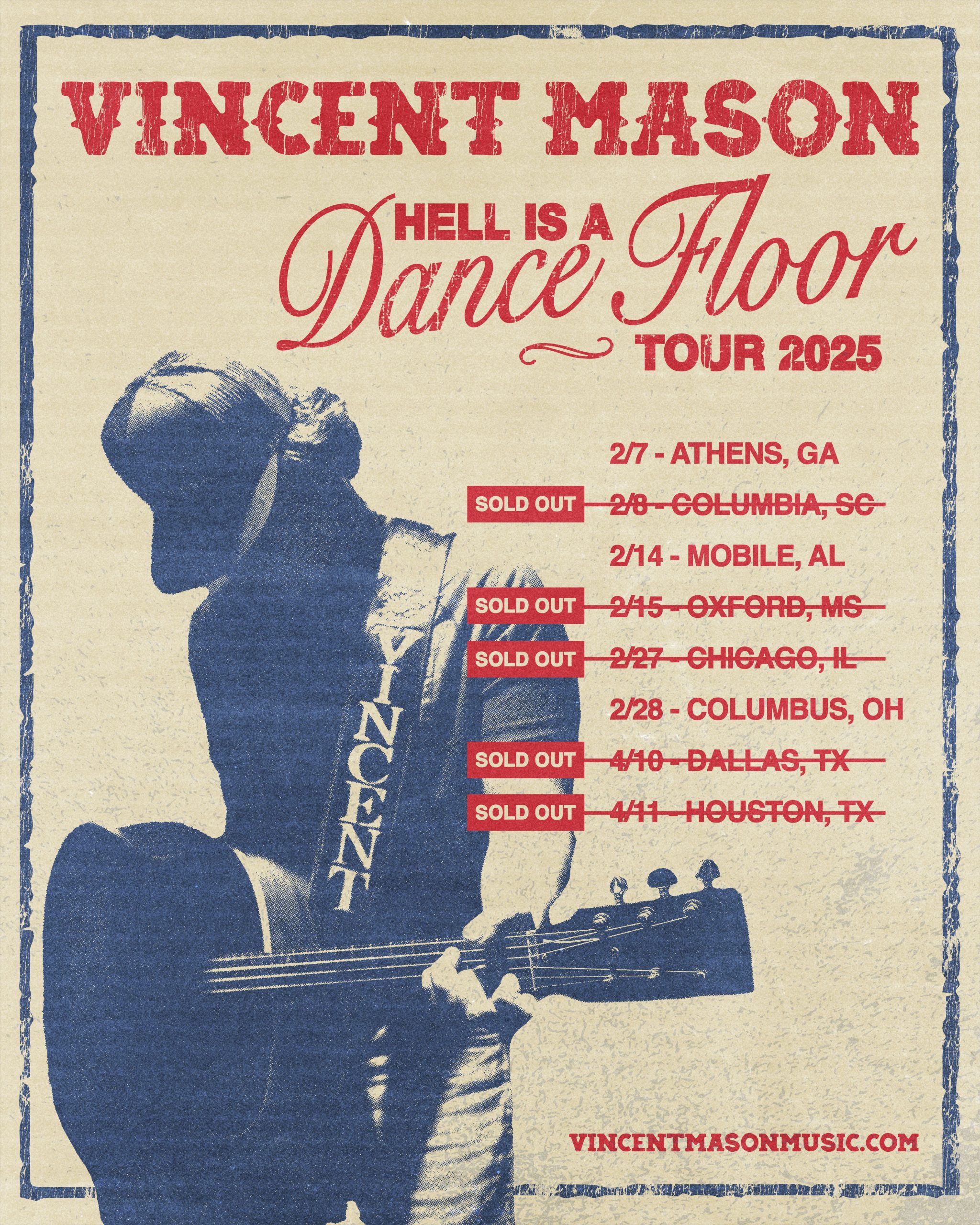 Vincent Mason Sells Out Debut Headlining HELL IS A DANCE FLOOR TOUR in Opening Hour